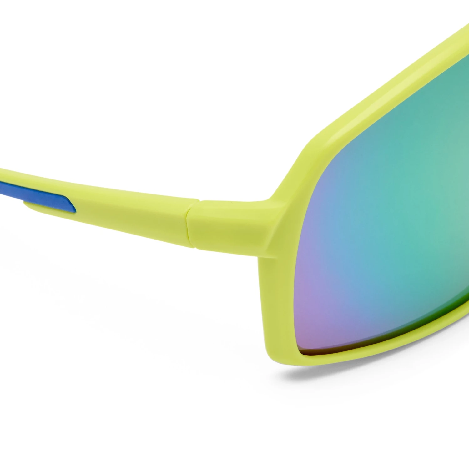 Outfield Shield Sunglasses - Neon Green/Cobalt 5 Outfield Shield Sunglasses - Neon Green/Cobalt - Image 5