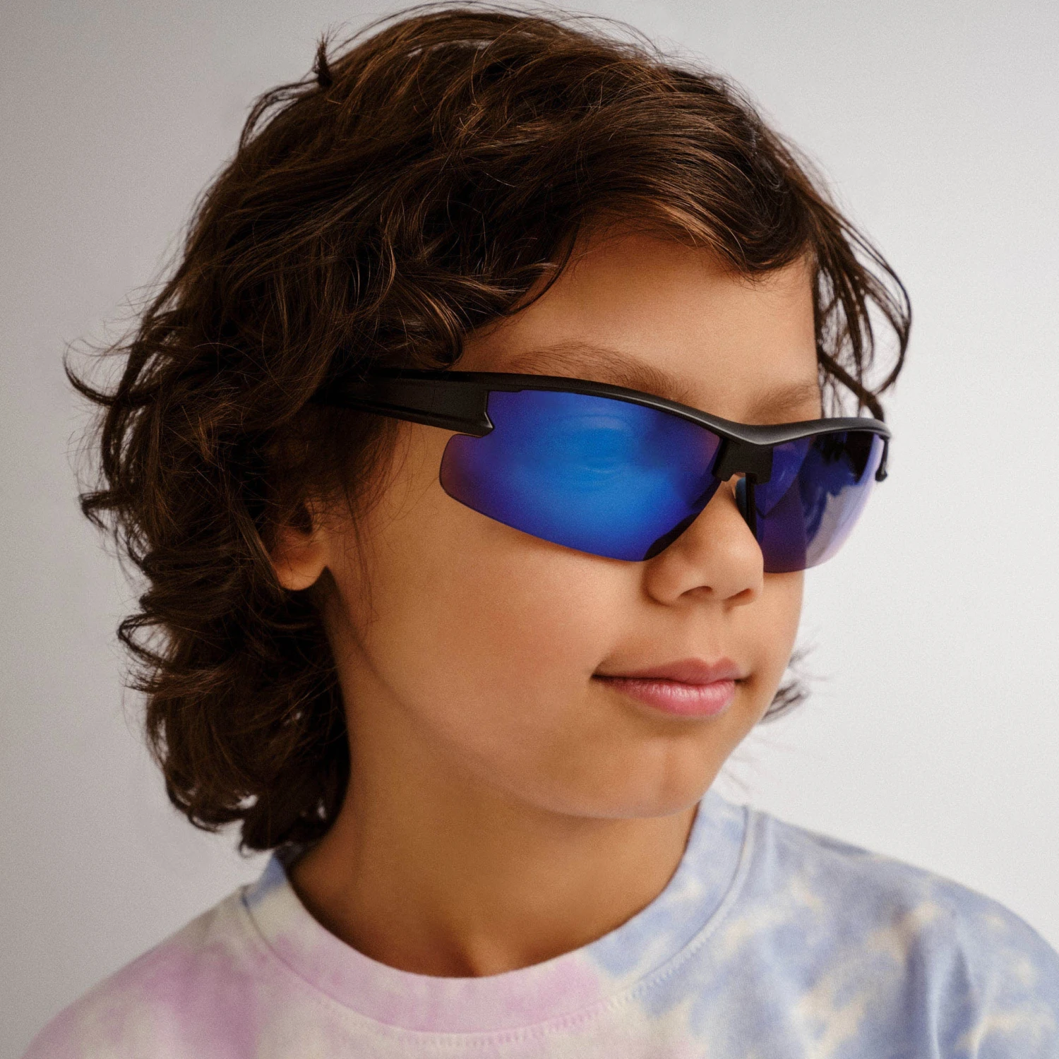 Armadillo Sunglasses - Black/Blue 2 Armadillo Sunglasses - Black/Blue - Image 2