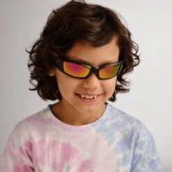Shark Sunglasses - Black Flame -Cancer Council Shop TCK2445518 9SHARKKIDS
