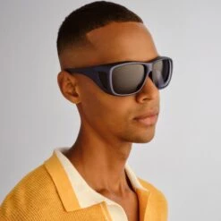 Gymea Fitover Sunglasses - Metallic Blue 8 Gymea Fitover Sunglasses - Metallic Blue -Cancer Council Shop TCS2559403 9GYMEAFITOVERS